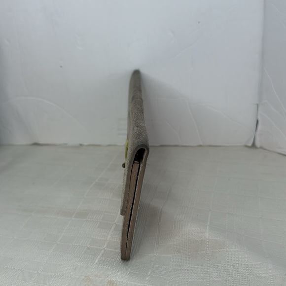 Anthropologie grey/ silver Leather Crossbody Bag - with Free wallet. - Picture 11 of 15